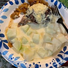 A picture of Creamed kohlrabi.