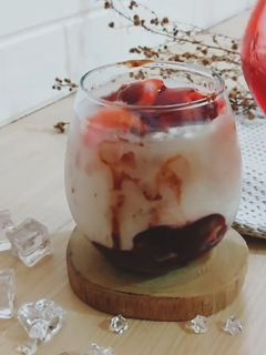Foto resep Es kacang merah