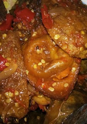 Foto resep Paru/ati balado