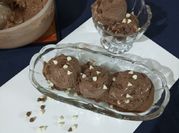 A picture of malai chocolate ice cream
