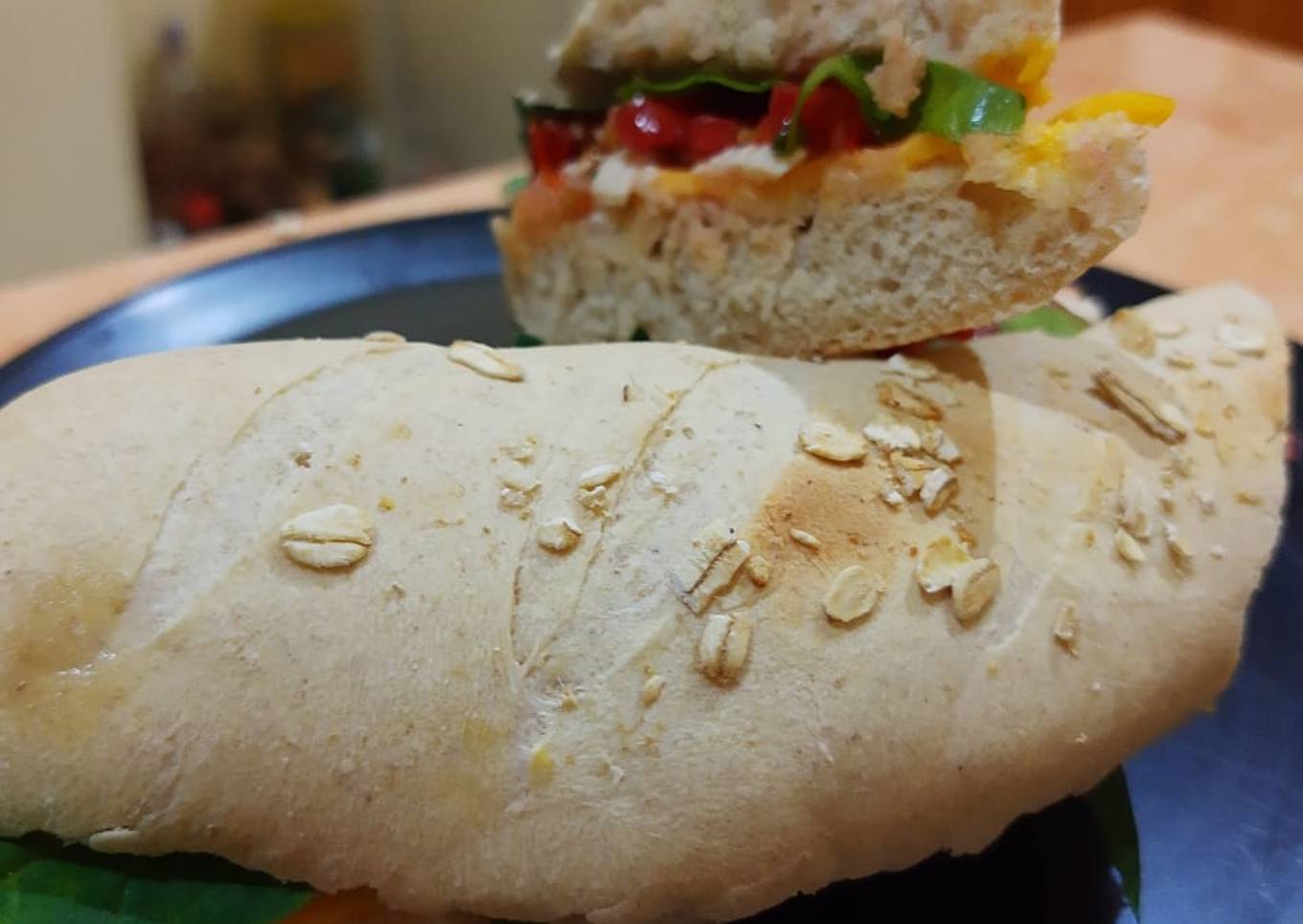 Pan rústico (baguette)