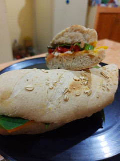 Una foto de Pan rústico (baguette)