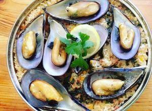 Una foto de Paella mixta
