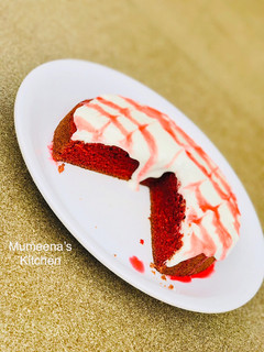 A picture of Redvelvet cake.