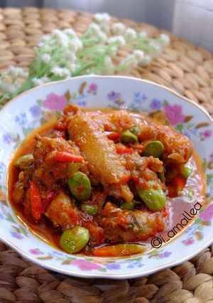 Foto resep Ayam Pete Bumbu Pedas Manis