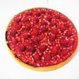 Tarta de queso con frutos rojos