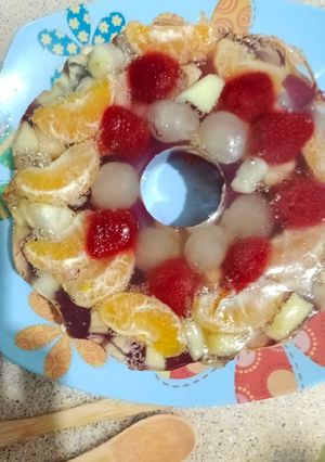 Foto resep Puding Buah Segar