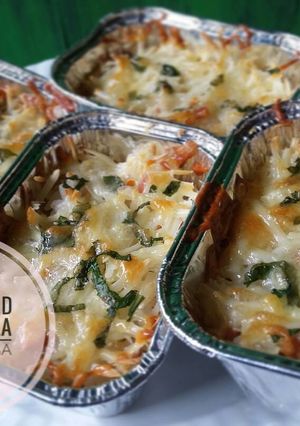 Foto resep Rice baked mozarella