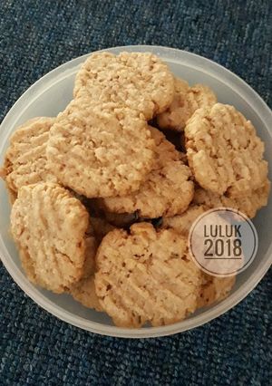 Foto resep Cheese Oat Cookies (gluten free, no sugar, egless, chewy)