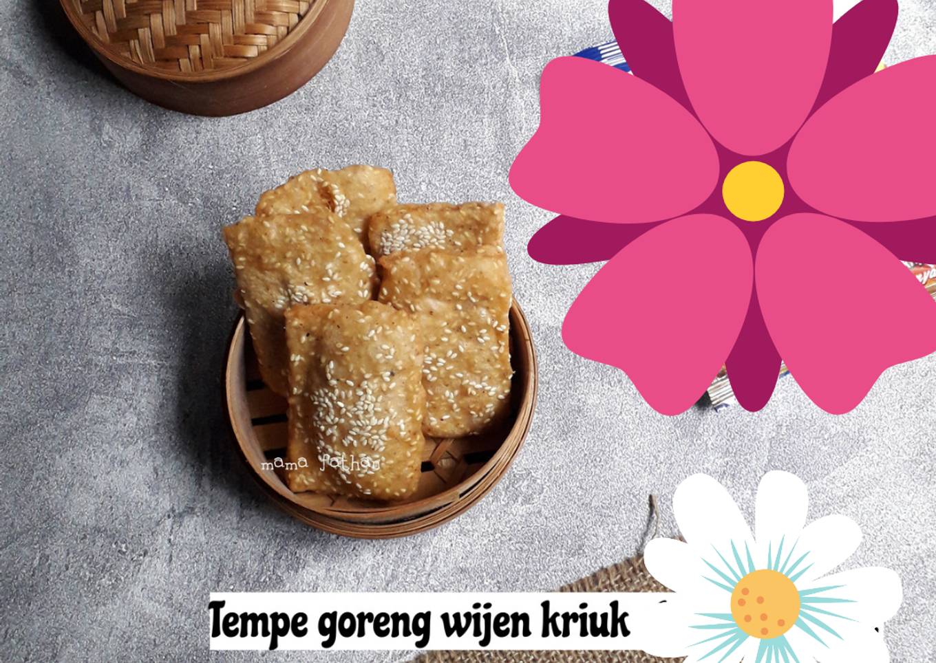 Tempe goreng wijen kriuk