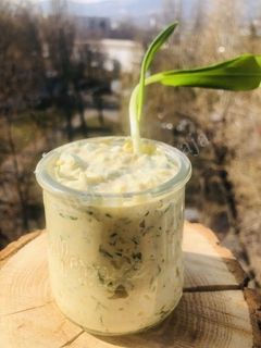 Medvehagymás tojáskrém recept fotója