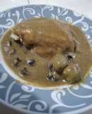 Estofado verde de pollo