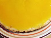 Una foto de receta pay de queso