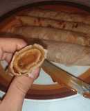 Panqueques con dulce de leche