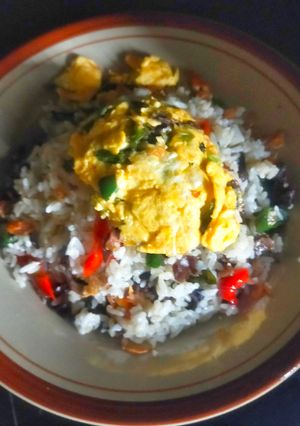 Foto resep Nasi goreng jamur kuping