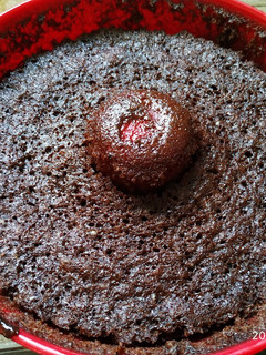 Una foto de Bizcochuelo en Microondas chocolate