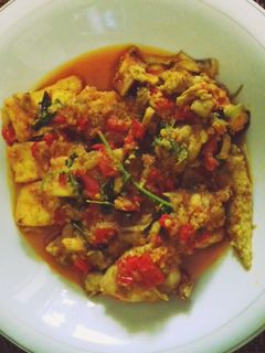 Foto resep Rica-rica tahu ayam