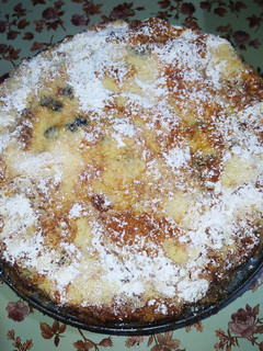 Una foto de Torta de manzana alemana