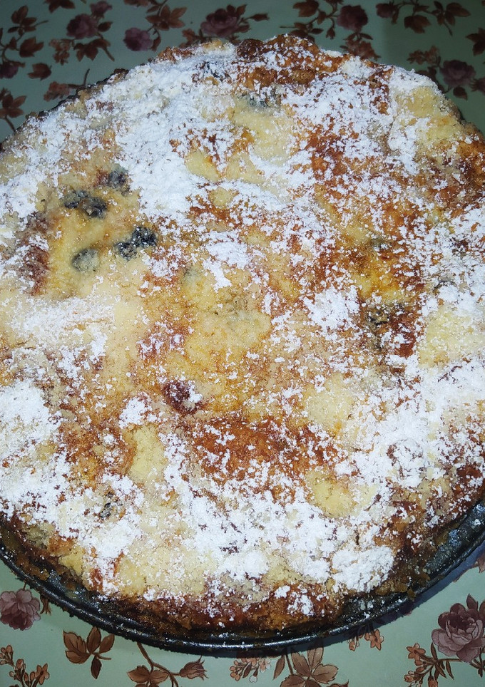 Una foto de Torta de manzana alemana