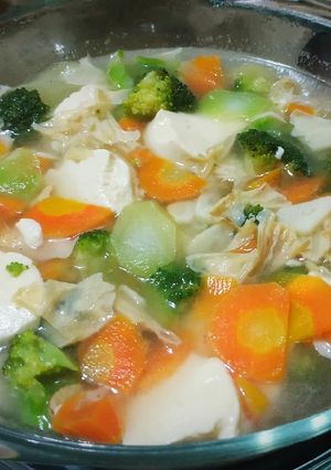 Foto resep Sup Kembang Tahu