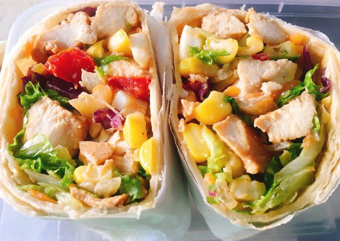 Resep Salad Wrap oleh Lince Lautner - Cookpad
