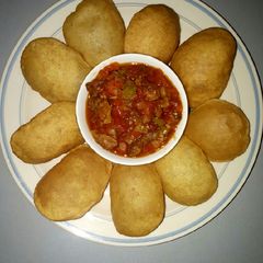A picture of Pani puri.