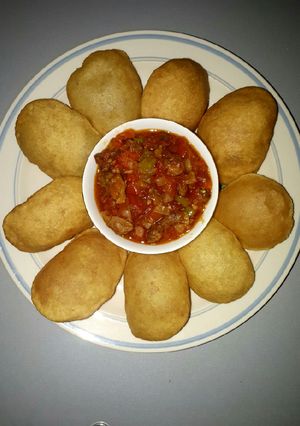 A picture of Pani puri.