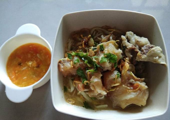 Mie kocok bandung gakil (iga kikil)