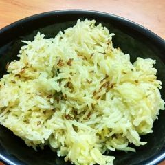 A picture of Jeera rice.