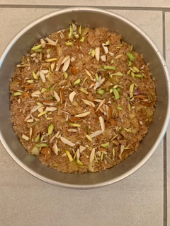 A picture of Coconut Apple Barfi.