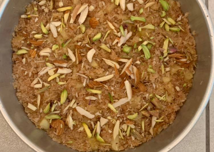 Easiest Way to Make Favorite Coconut Apple Barfi