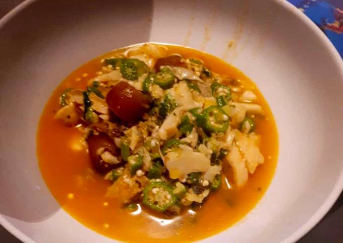 Simple Okro Soup
