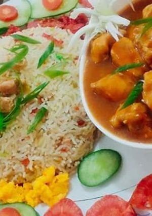 A picture of Chicken manchurian.