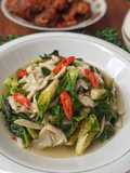 Tumis Cuciwis Mix Jamur Tiram