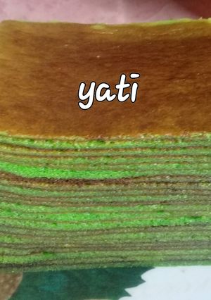 Foto resep Lapis lumut lezatos