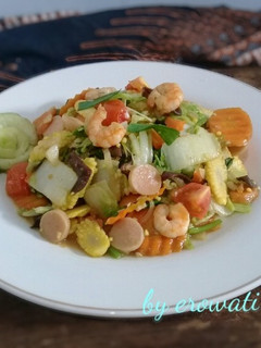 Foto resep Capcay Sayur Udang Sosis