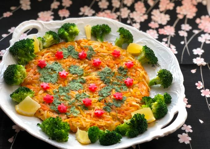 Step-by-Step Guide to Make Quick Potato Carrot Pumpkin 🌿Cake Salad