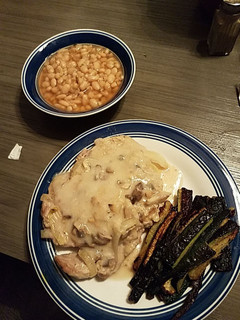 A picture of Baked Pork Chops with Yummy Sauce.