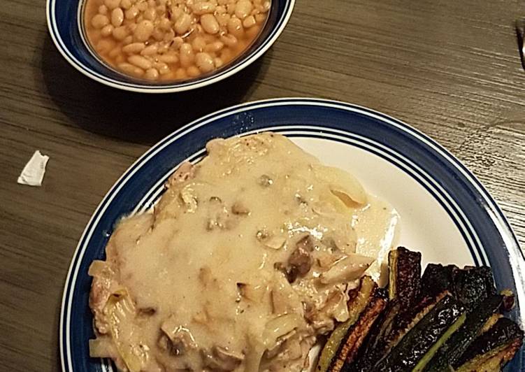 Baked Pork Chops with Yummy Sauce