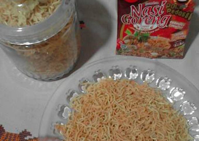 Cara Membuat Mie Kremes Pedes Poll # Pr Camilan kriuk # yang Sempurna