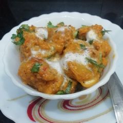 A picture of Soya Malai Chaap.