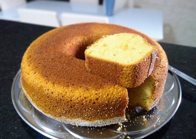 Bolo de trigo com maizena, simples e muito fofinho! Receita por Minha  Cozinha de Amor❤️ - Cookpad