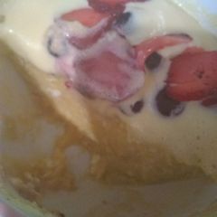 A picture of Keto Coconut Mug Cake.
