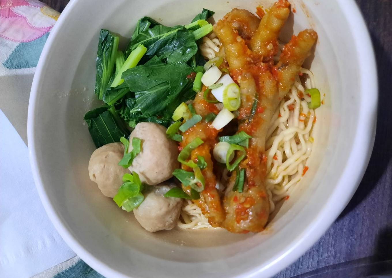 Mie Ayam Ceker Ranjau Bakso Ekonomis