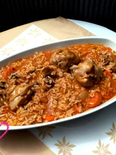 Foto de One pot de arroz de frango