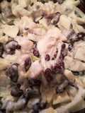 Herring and beans salad