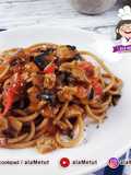 Spaghetti Gandum Kemangi Vegan alaMetut 👩‍🍳