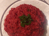 Risotto de remolacha