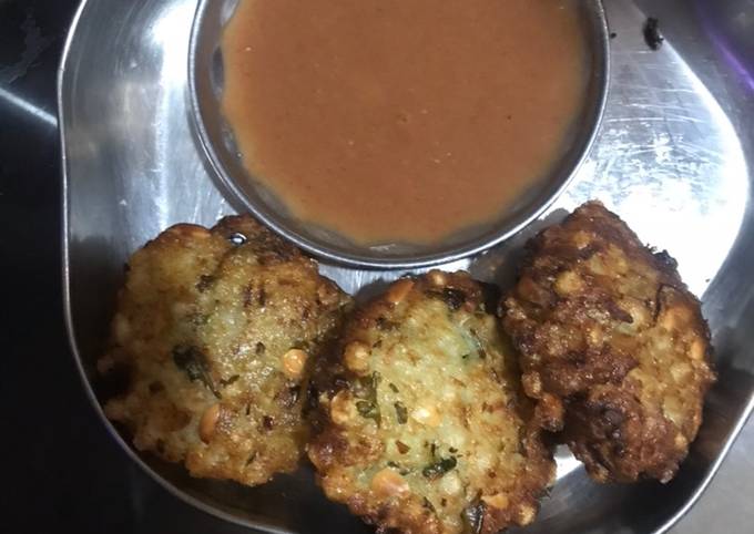 Recipe of Homemade Sabudana Wada