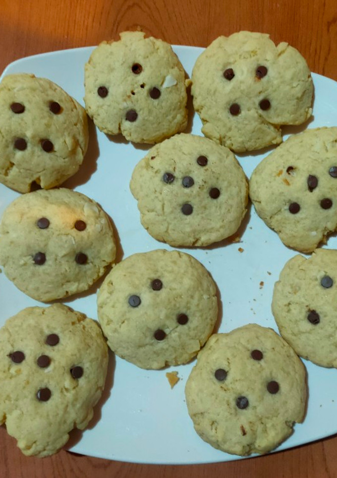 Una foto de Galletas de mantequilla y coco rallado
